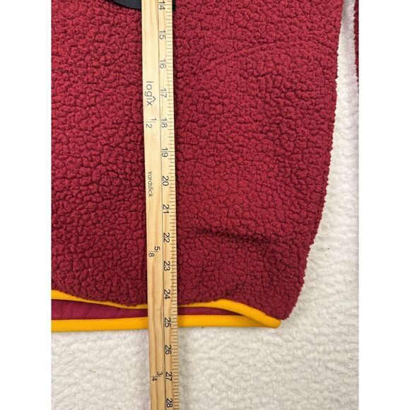 Air Jordan‎ Mens Essential Red Black Yellow Statement Fleece Hoodie Size Small - Picture 4 of 6